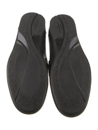 Salvatore Ferragamo Leather Monk Straps