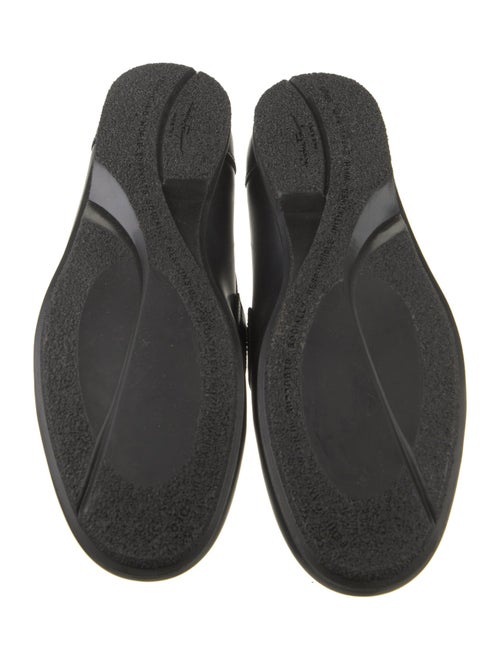 Salvatore Ferragamo Leather Monk Straps