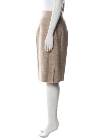 Salvatore Ferragamo Wool Knee-Length Skirt