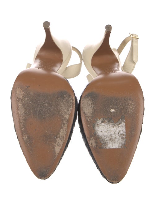 Salvatore Ferragamo Leather Slingback Pumps