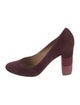 Salvatore Ferragamo Suede Pumps