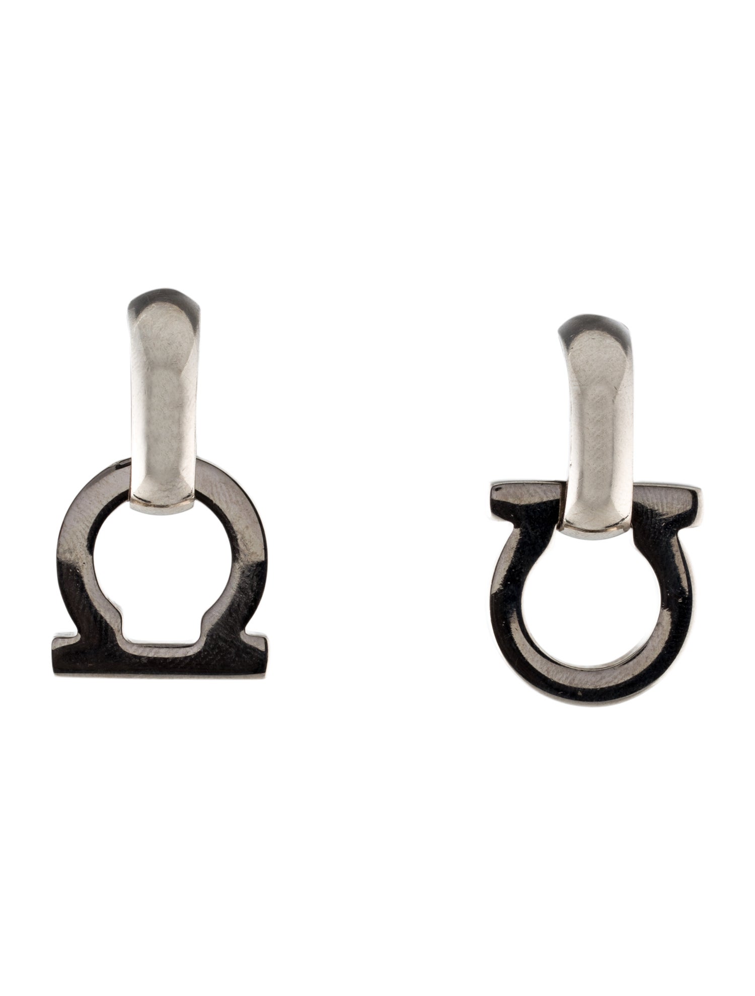 Salvatore Ferragamo Gancini Drop Earrings