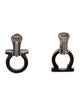 Salvatore Ferragamo Gancini Drop Earrings