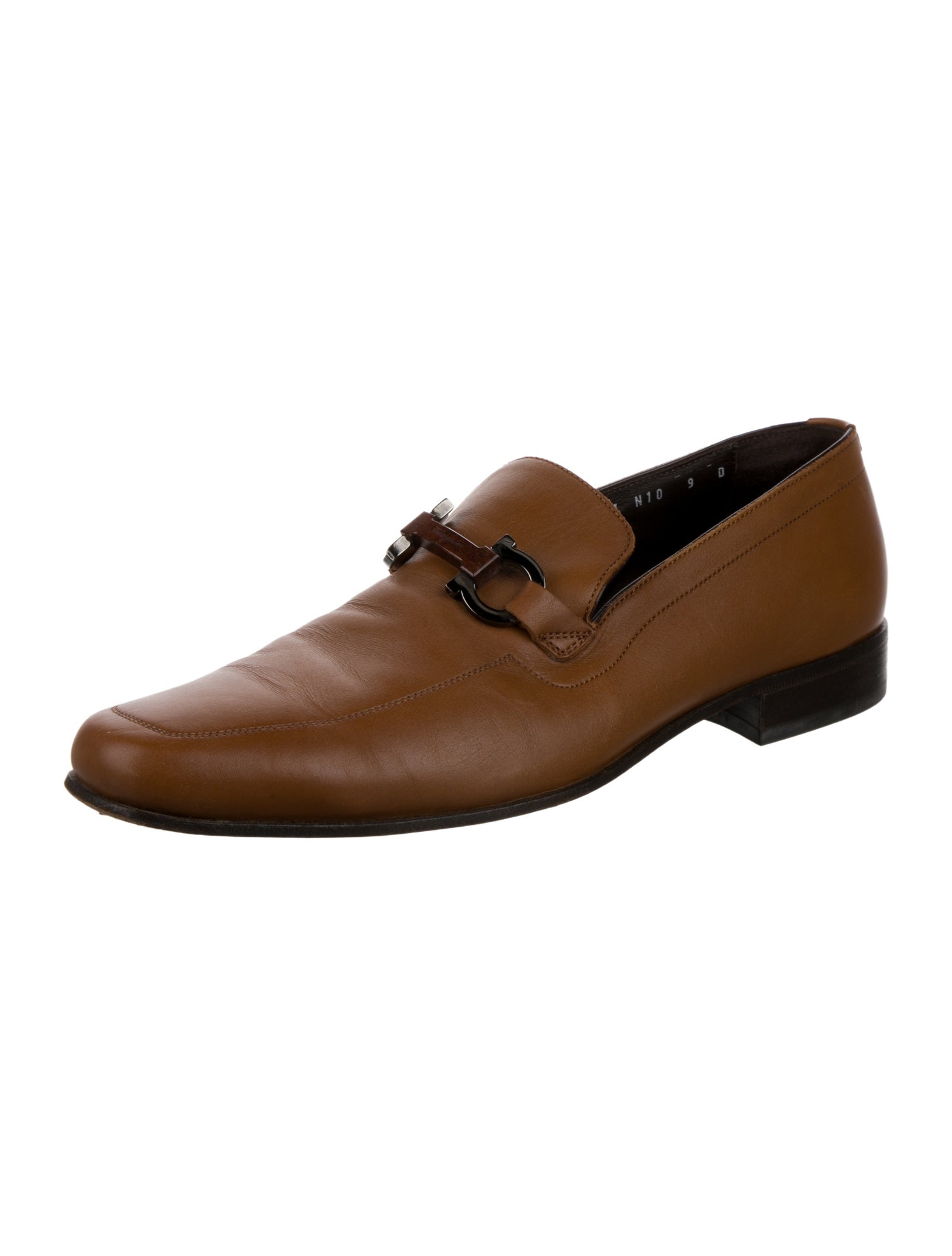 Salvatore Ferragamo Leather Dress Loafers