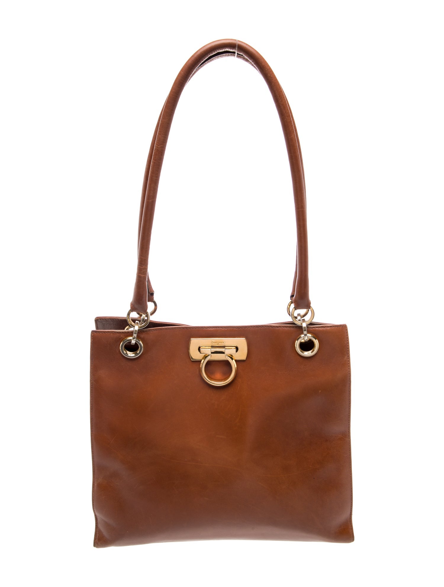 Salvatore Ferragamo Gancio Shoulder Bag