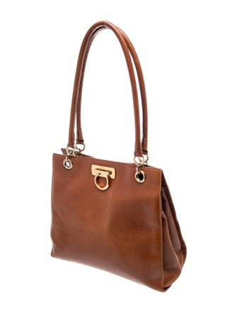Salvatore Ferragamo Gancio Shoulder Bag
