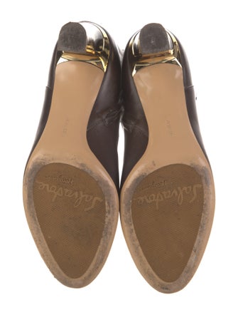 Salvatore Ferragamo Leather Riding Boots