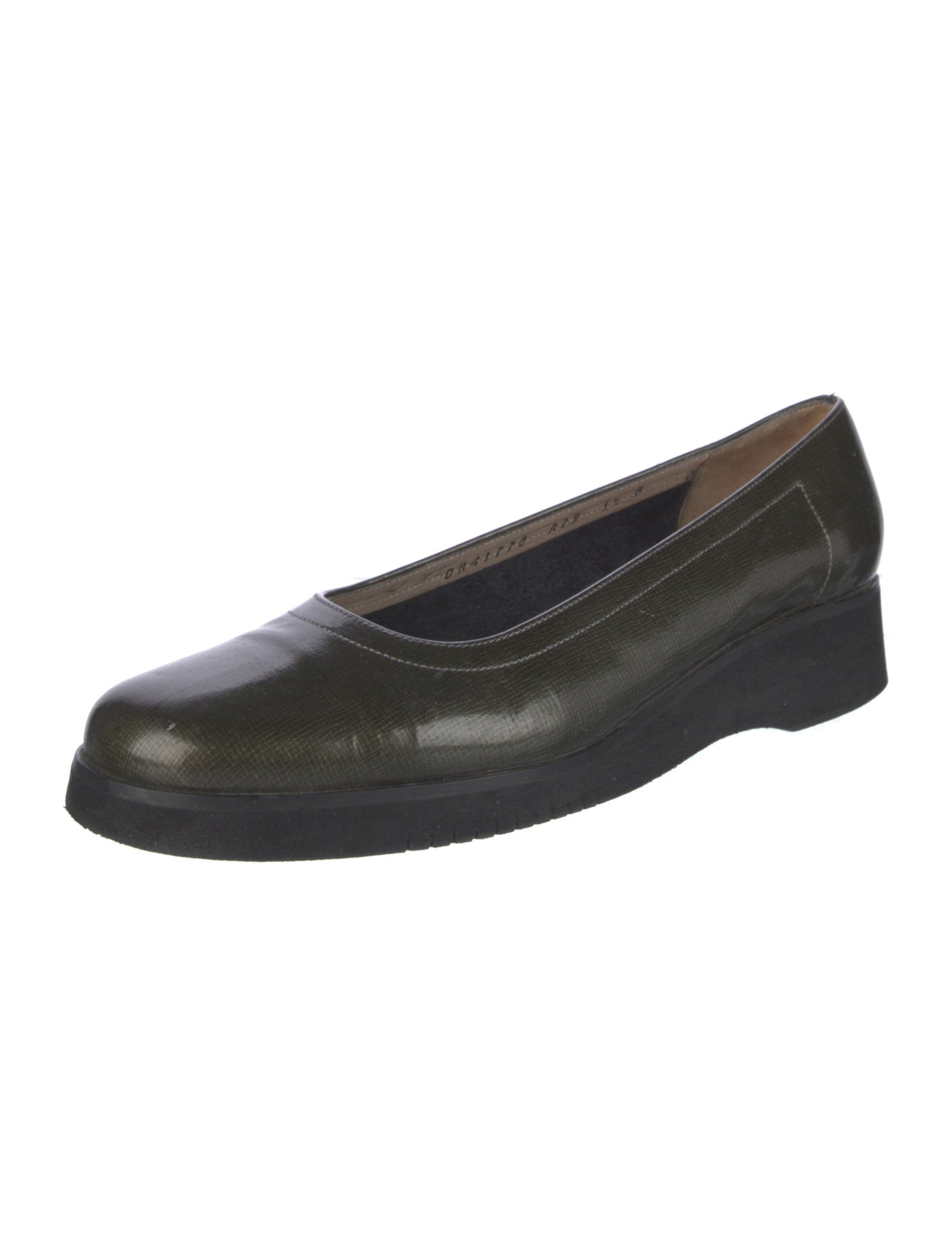 Salvatore Ferragamo Patent Leather Ballet Flats
