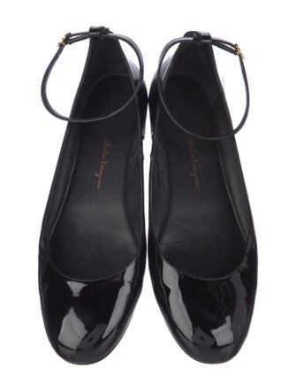 Salvatore Ferragamo Patent Leather Flats