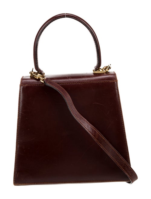 Salvatore Ferragamo Leather Top Handle Bag