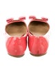 Salvatore Ferragamo Vara Bow Accent Patent Leather Ballet Flats