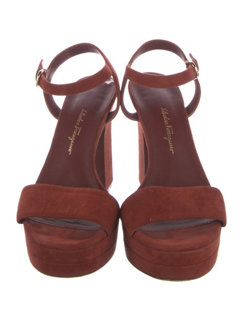 Salvatore Ferragamo Suede Sandals