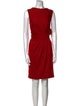 Salvatore Ferragamo Wool Mini Dress