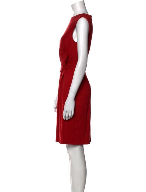 Salvatore Ferragamo Wool Mini Dress
