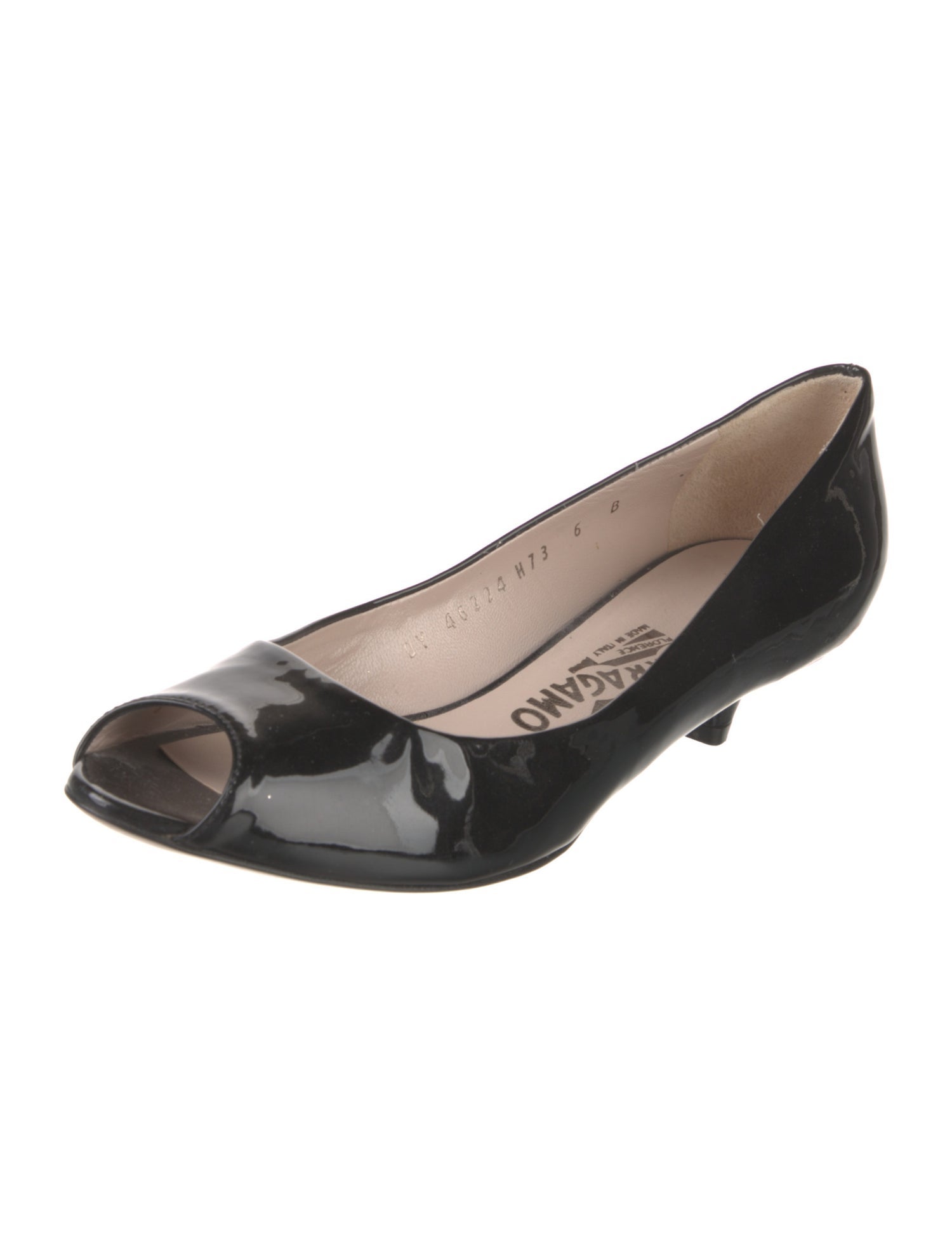 Salvatore Ferragamo Patent Leather Pumps