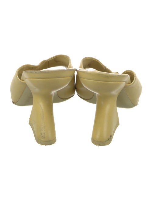 Salvatore Ferragamo Leather Slides