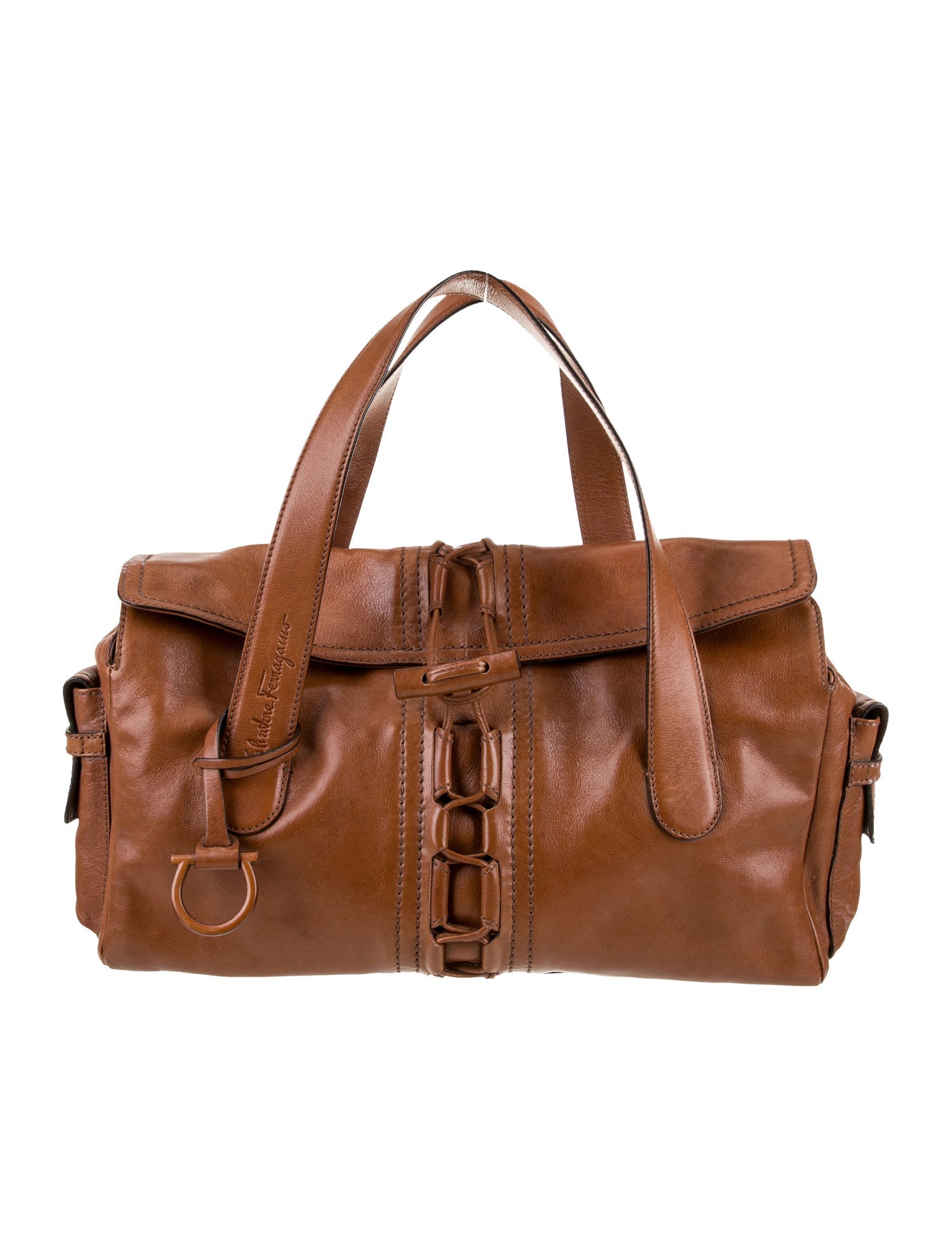 Salvatore Ferragamo Leather Shoulder Bag