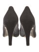 Salvatore Ferragamo Satin Crystal Embellishments Pumps