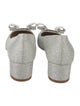 Salvatore Ferragamo Vara Bow Accent Glitter Pumps
