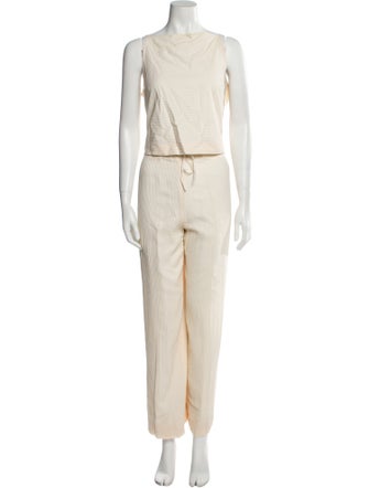 Salvatore Ferragamo Silk Pant Set