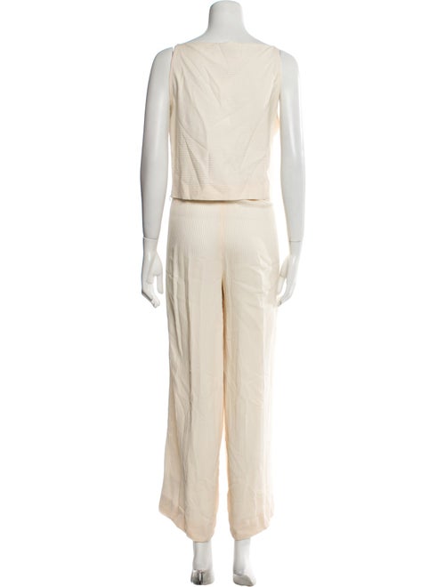 Salvatore Ferragamo Silk Pant Set