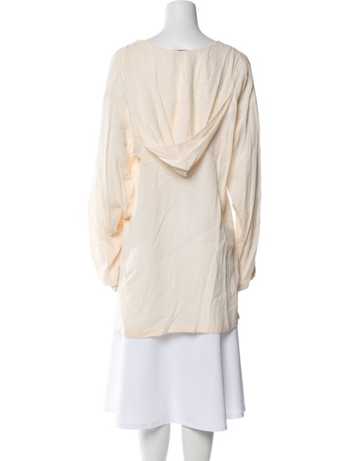 Salvatore Ferragamo Silk V-Neck Tunic