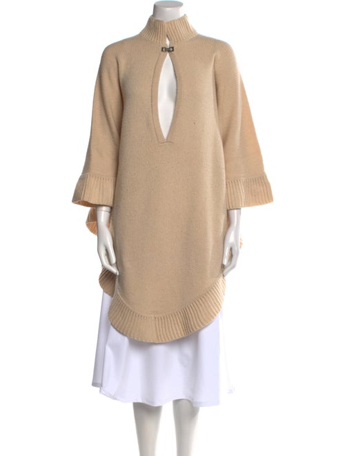 Salvatore Ferragamo Wool Mock Neck Sweater