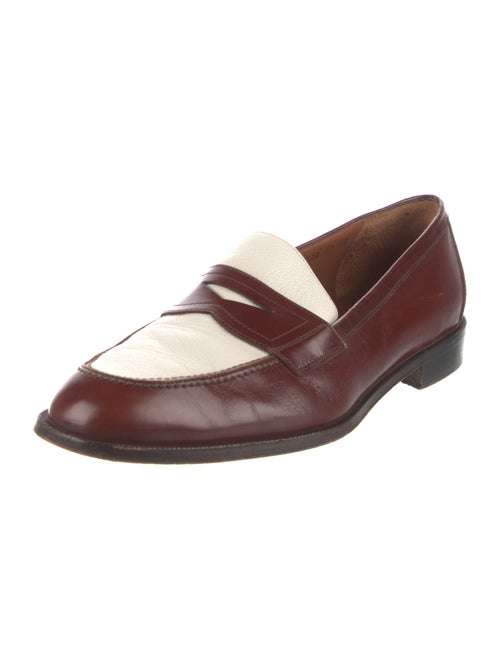 Salvatore Ferragamo Leather Dress Loafers