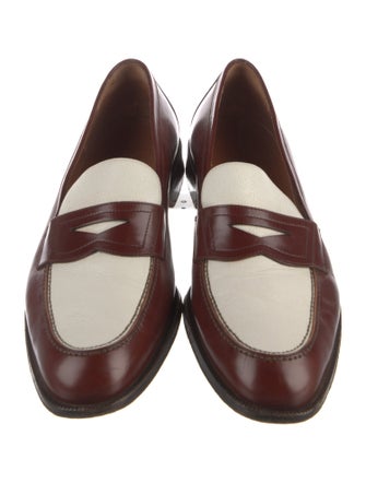 Salvatore Ferragamo Leather Dress Loafers