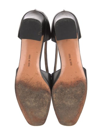 Salvatore Ferragamo Leather D'Orsay Pumps