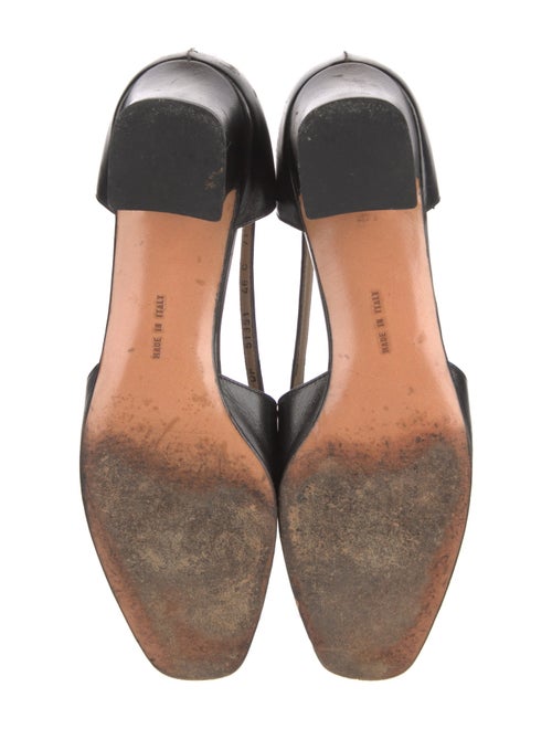 Salvatore Ferragamo Leather D'Orsay Pumps