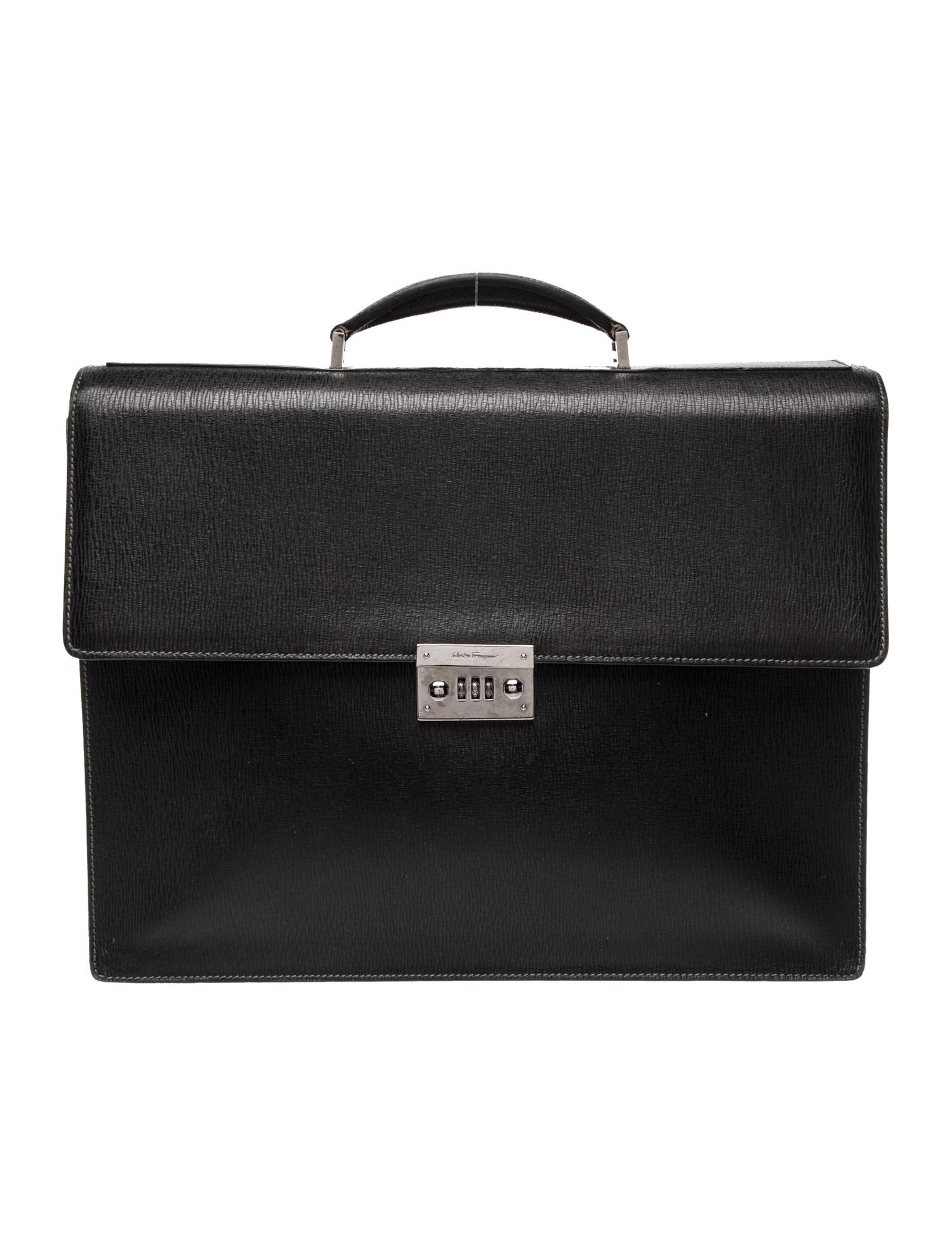 Salvatore Ferragamo Leather Briefcase