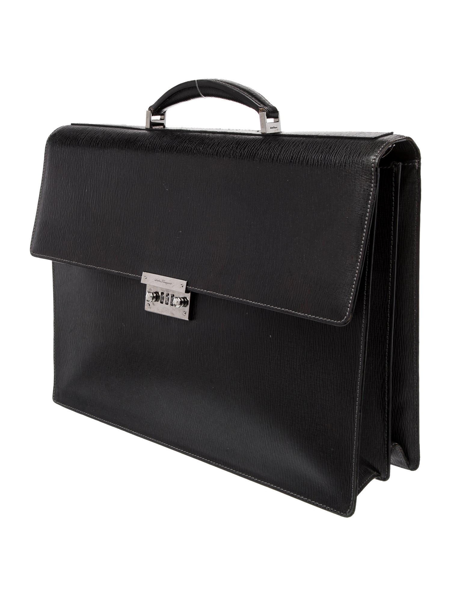 Salvatore Ferragamo Leather Briefcase