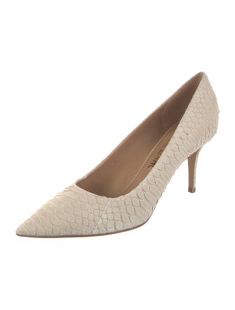 Salvatore Ferragamo Snakeskin Pumps