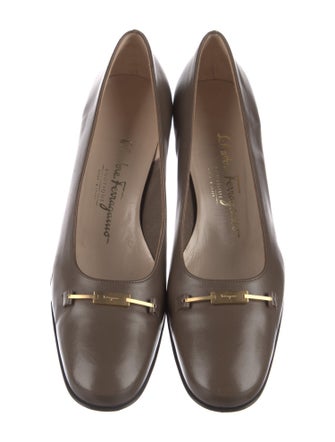 Salvatore Ferragamo Leather Pumps