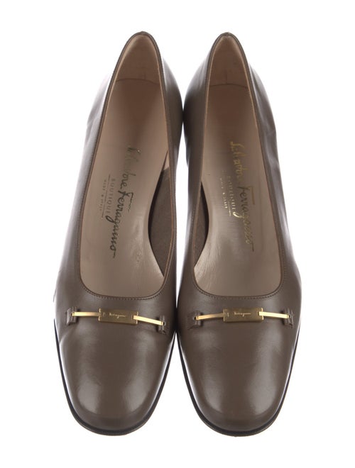 Salvatore Ferragamo Leather Pumps