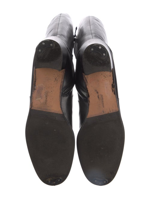 Salvatore Ferragamo Leather Riding Boots