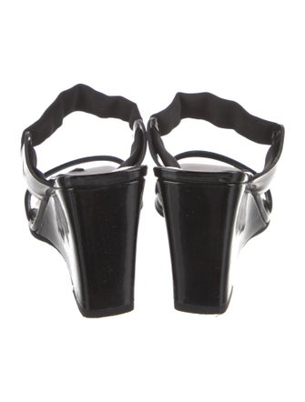 Salvatore Ferragamo Patent Leather Slides