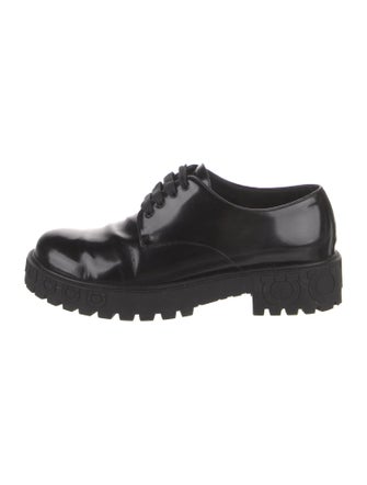 Salvatore Ferragamo Patent Leather Oxfords