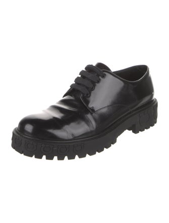 Salvatore Ferragamo Patent Leather Oxfords