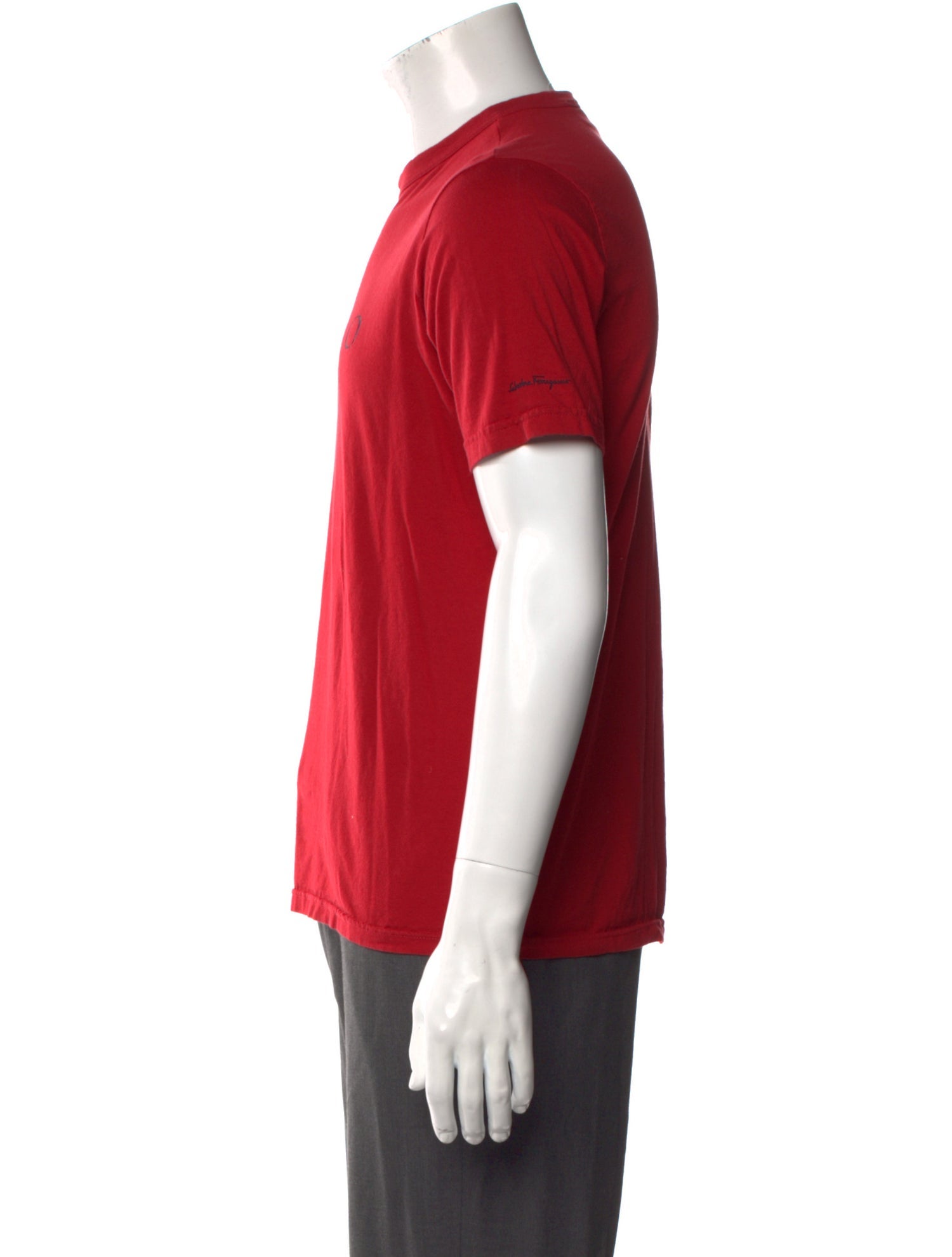 Salvatore Ferragamo Graphic Print Crew Neck T-Shirt