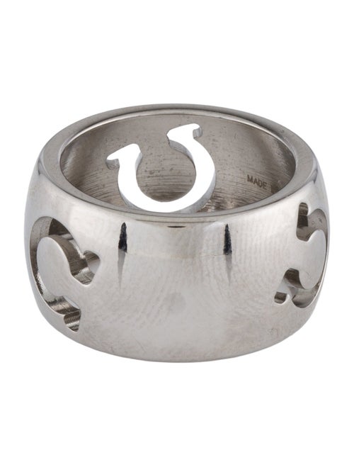 Salvatore Ferragamo Logo Band Ring