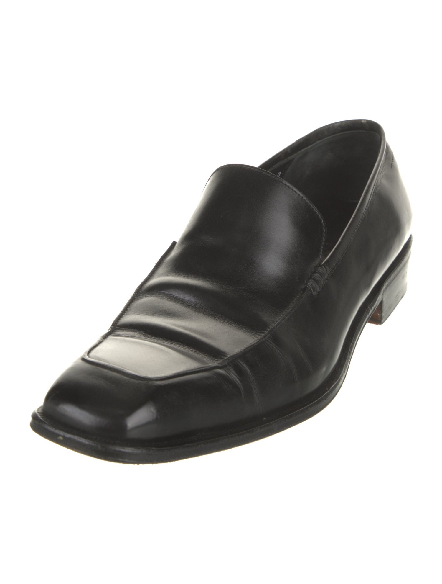 Salvatore Ferragamo Leather Dress Loafers