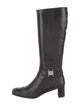Salvatore Ferragamo Leather Riding Boots