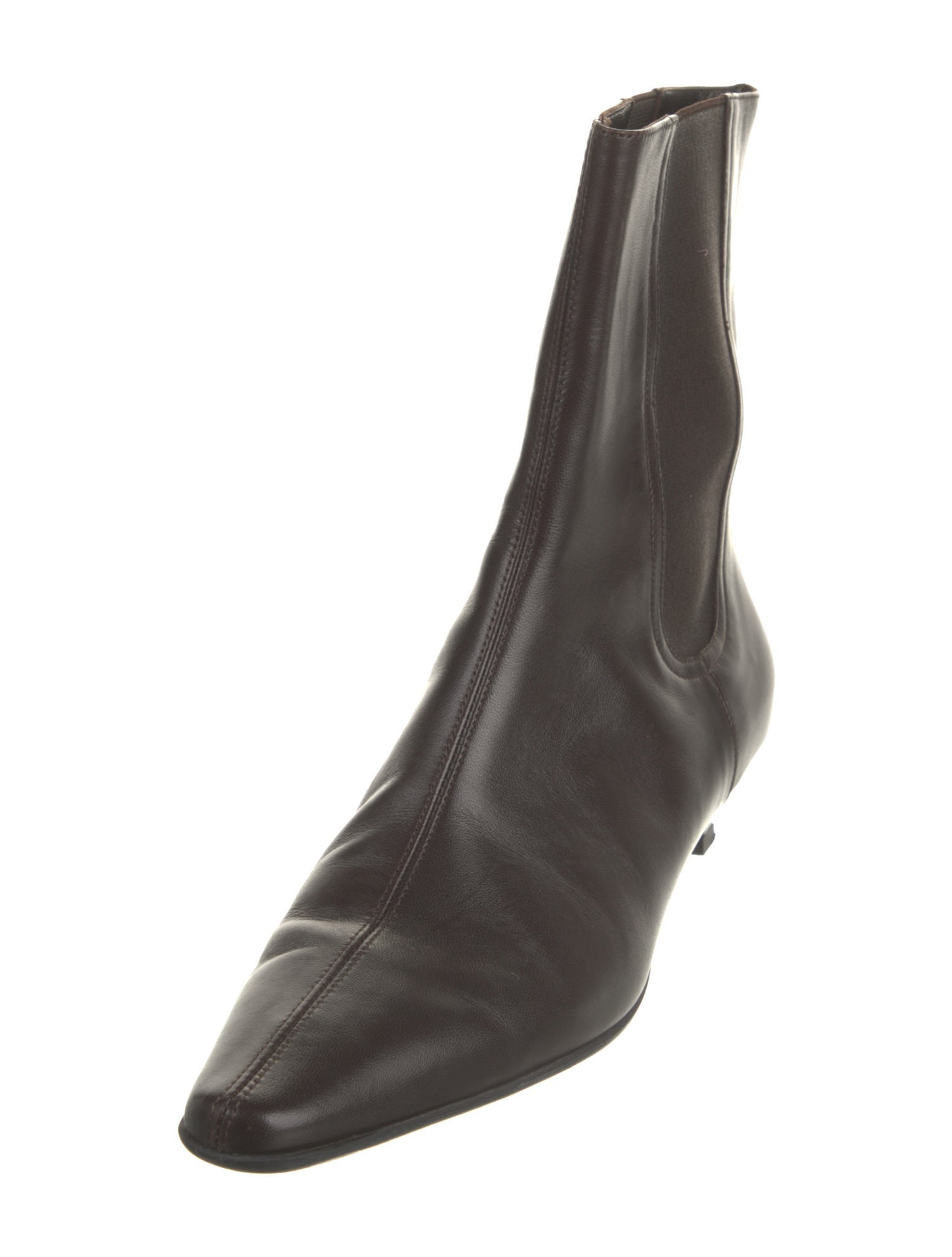 Salvatore Ferragamo Leather Rain Boots