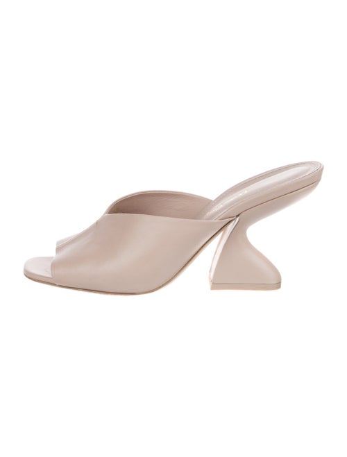 Salvatore Ferragamo Leather Slides
