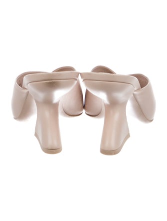 Salvatore Ferragamo Leather Slides