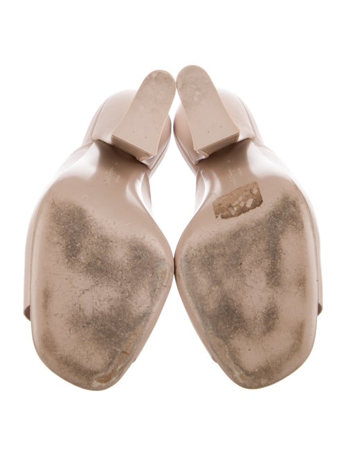 Salvatore Ferragamo Leather Slides