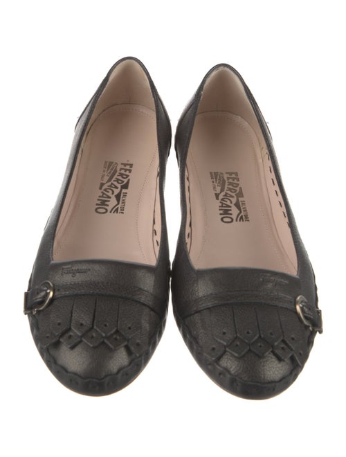 Salvatore Ferragamo Suede Ballet Flats