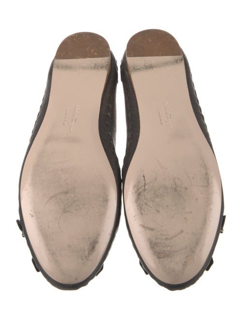Salvatore Ferragamo Suede Ballet Flats